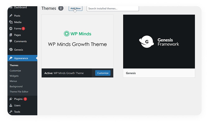 genesis theme