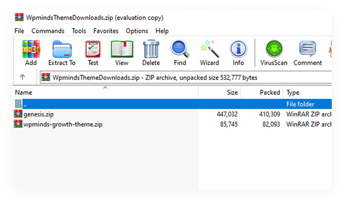 zip file