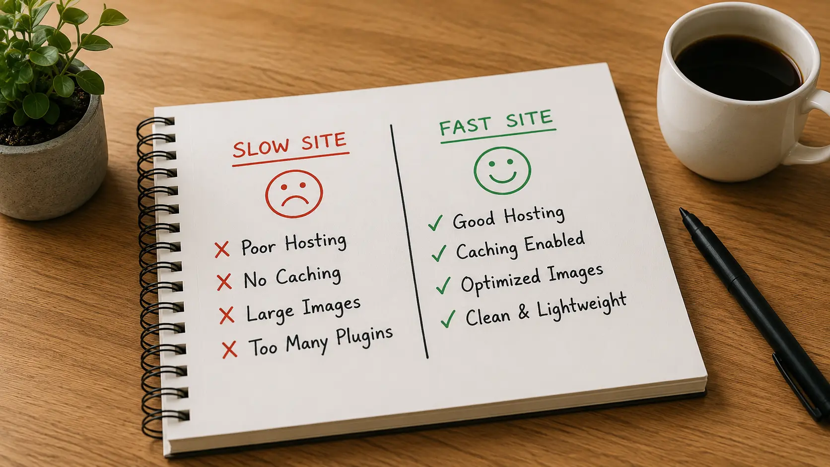 Slow to Fast Website - WP Minds