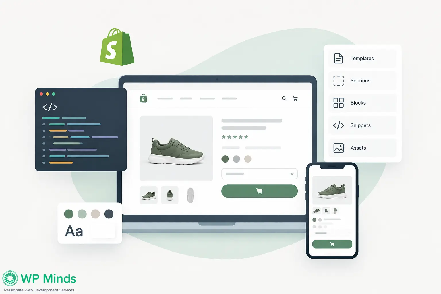 Build the Theme With Custom Shopify Theme Development - WP Minds