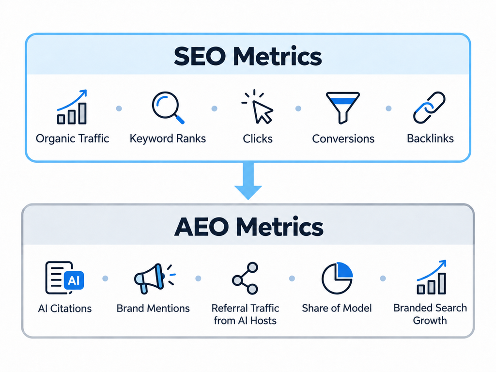 How to Measure Success Across SEO and AEO